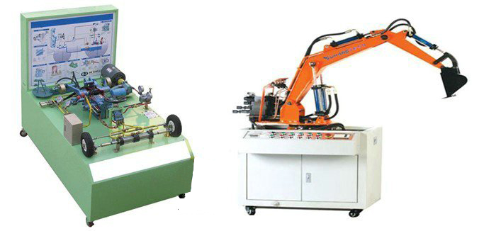 工程機(jī)械整機(jī)液壓操縱系統(tǒng)實(shí)訓(xùn)臺(tái)(各機(jī)型可定制)