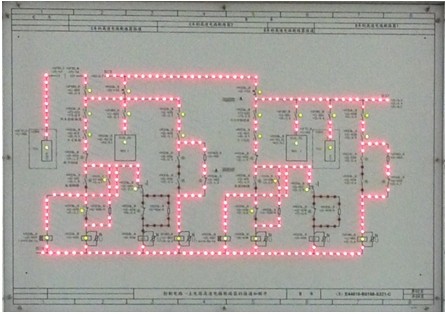 城市軌道交通列車電氣回路系統(tǒng)教學平臺 地鐵電氣控制實訓臺