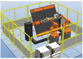 LG-IRH03型 焊接工業(yè)機器人實訓(xùn)系統(tǒng)