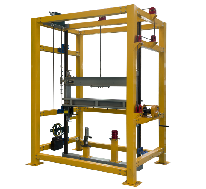 電梯限速器安全鉗聯(lián)動機構實訓考核裝置