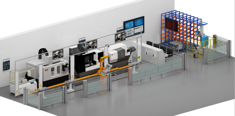 LGJ-SJ13智能機(jī)器人個(gè)性化定制多智能體生產(chǎn)線(xiàn)