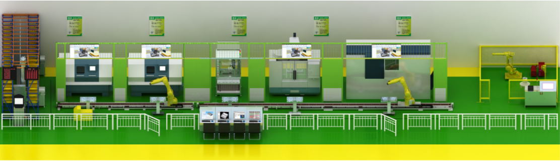LGJ-SJ15智能機(jī)器人個性化定制多智能體生產(chǎn)線