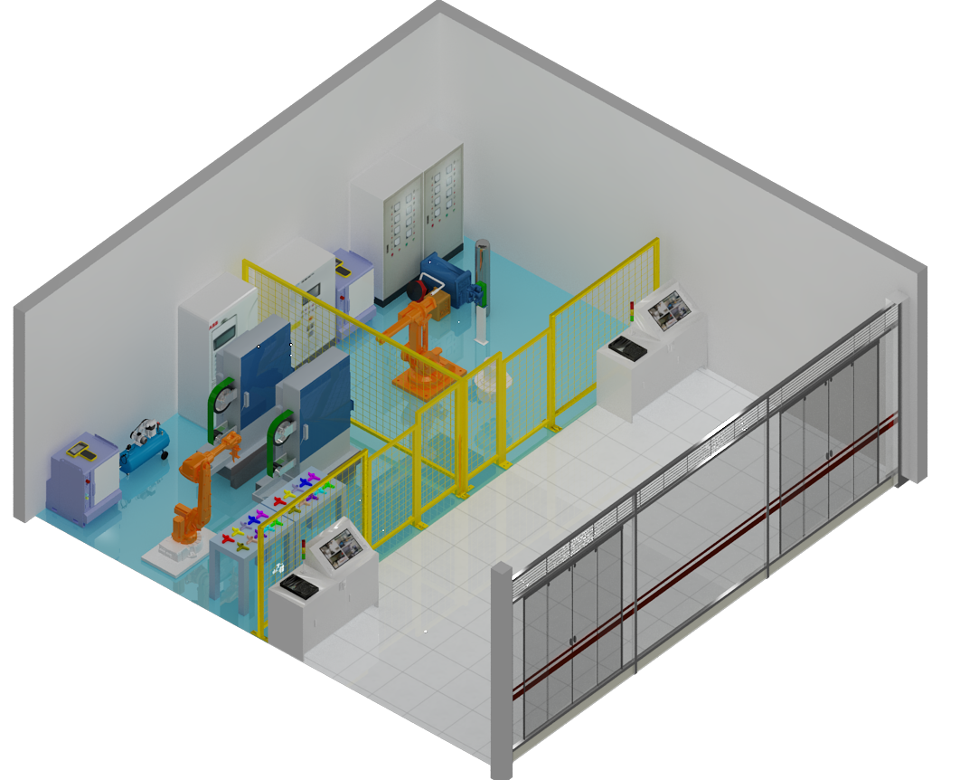 LGJ-SJ38智能機(jī)器人打磨工作站